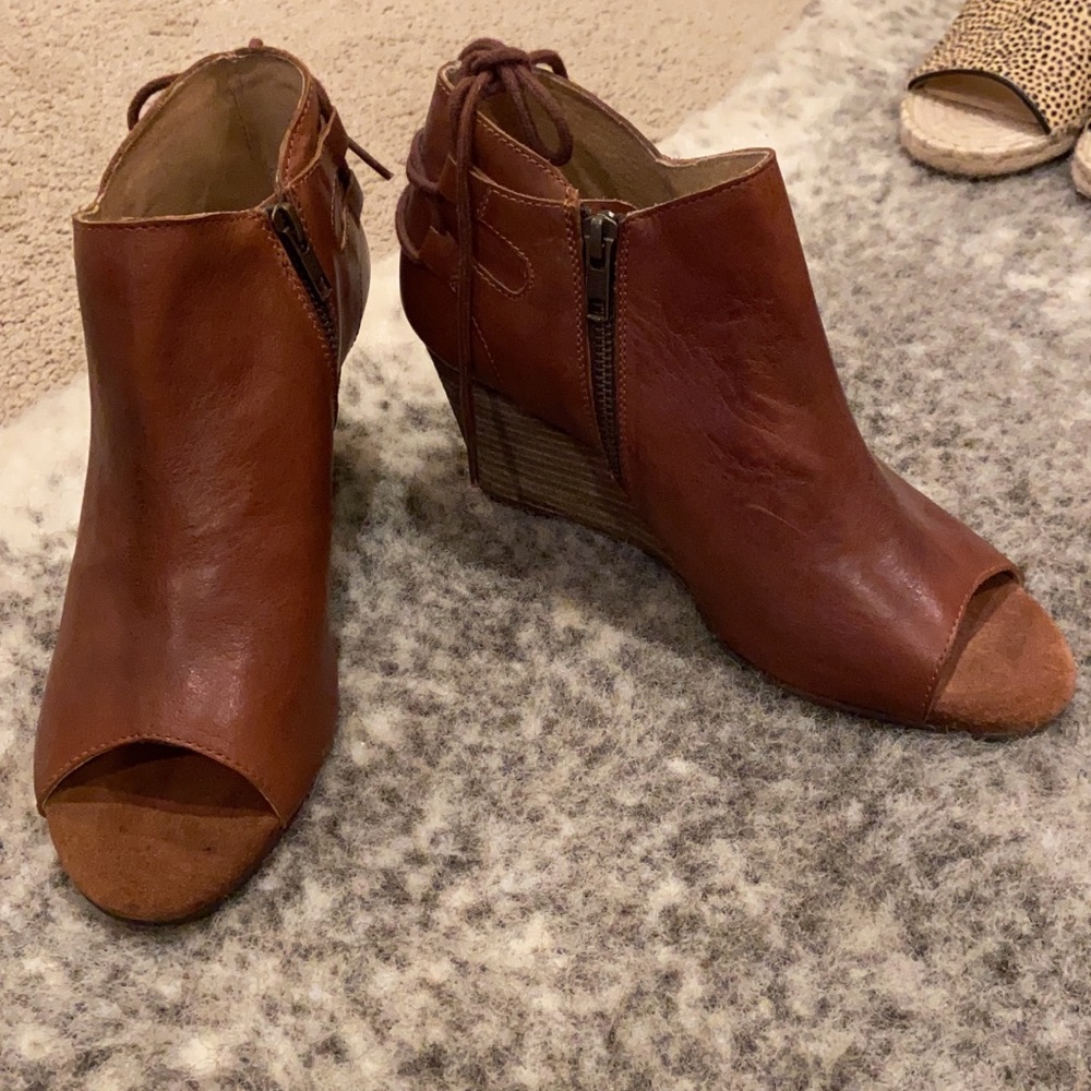 Diba True Peeptoe Wedges